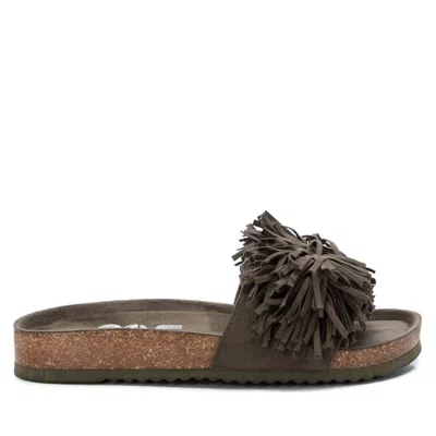 XTI WOMEN'S SUEDE FLAT SANDALS BY XTI_