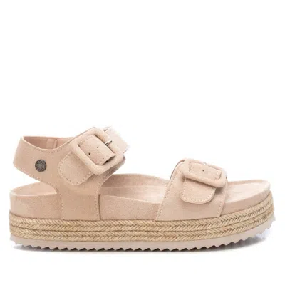 XTI WOMEN'S SUEDE FLATFORM SANDALS BY XTI_