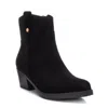 Xti Women's Suede Italian Western Boots By  In Black