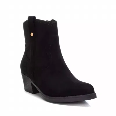 Xti Women's Suede Italian Western Boots In Black