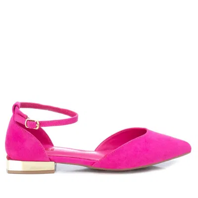 XTI WOMEN'S SUEDE POINTY TOE BALLET FLATS BY XTI_