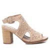 Xti Women's Suede Sandals In Beige In Beige