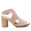 Xti Women's Suede Sandals In Beige In Beige