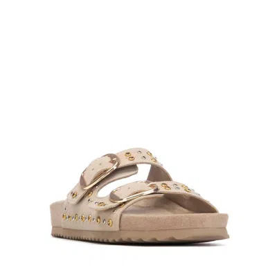 Xti Women's Suede Sandals In Beige In Brown