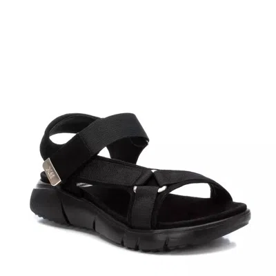Xti Women's Suede Sandals In Black