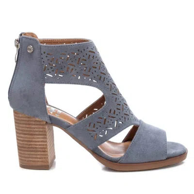 Xti Women's Suede Sandals In Grey