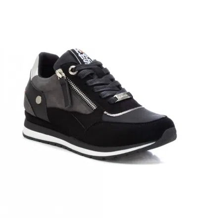 Xti Women's Suede Sneakers In Black
