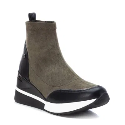 XTI WOMEN'S SUEDE WEDGE BOOTIES BY XTI