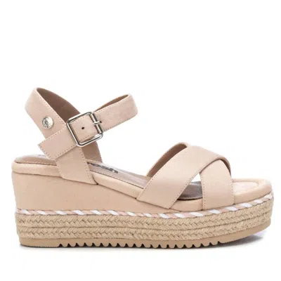 XTI WOMEN'S SUEDE WEDGE SANDALS BY XTI