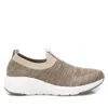 Xti Women's Technical Fabric Sneakers In Beige In Beige