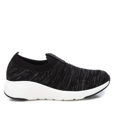 Xti Women's Technical Fabric Sneakers In Black