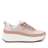 Xti Women's Technical Modern Sneakers In Nude In Pink