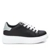 Xti Women's Trainer Sneakers In Black In Black
