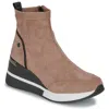Xti Women's Wedge Ankle Booties In Light Brown In Brown