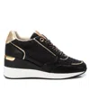 Xti Women's Wedge Braided Sneakers By  In Black