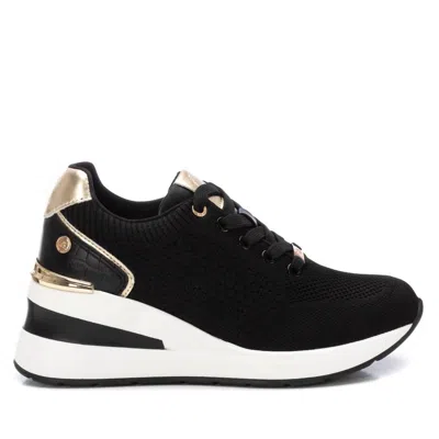 Xti Women's Wedge Comfort Sneakers In Black