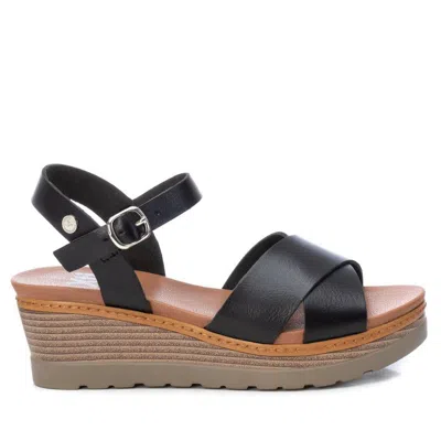 Xti Women's Wedge Cross Strap Sandals By _ In Black