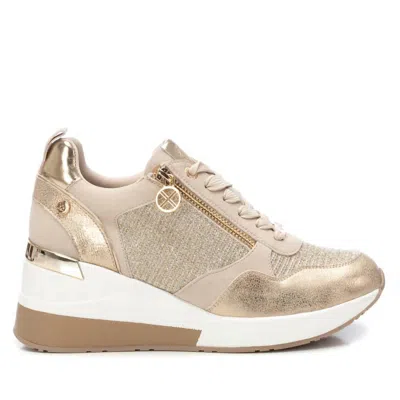 Xti Women's Wedge Fashion Sneakers In Gold