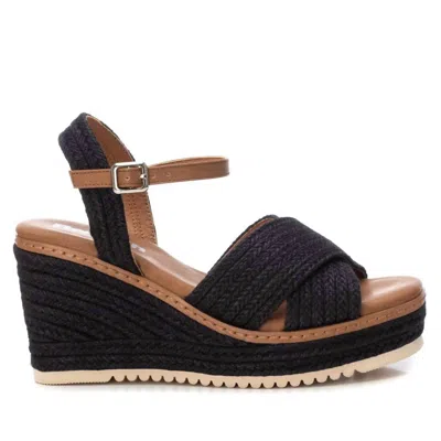 Xti Women's Wedge Heel Sandal In Black