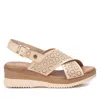 Xti Women's Wedge Sandals In Ice In Blue