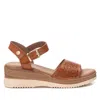 Xti Women's Wedge Sandals In Camel In Brown