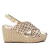 Xti Women's Wedge Sandals By  In Gold