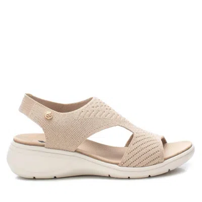 Xti Women's Wedge Sandals In Beige In Neutral
