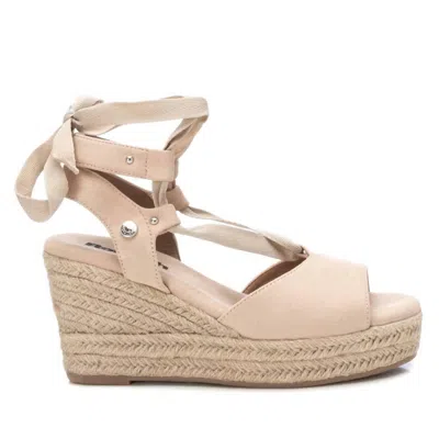 Xti Women's Wedge Sandals In Beige In Neutral