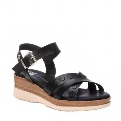 Xti Women's Wedge Sandals In Black