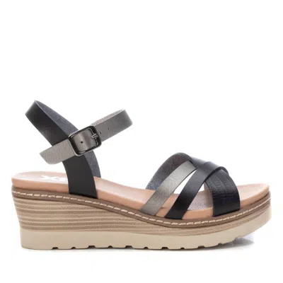 Xti Women's Wedge Sandals In Black