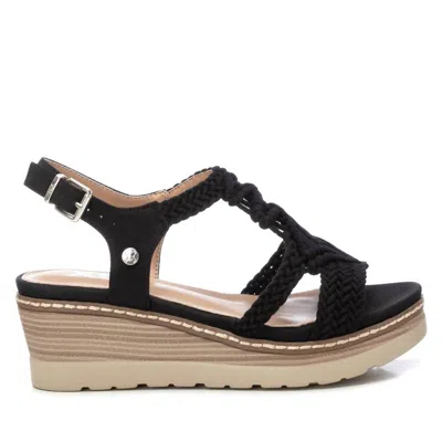 Xti Women's Wedge Sandals In Black