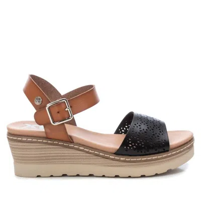 Xti Women's Wedge Sandals In Black In Brown