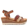 Xti Women's Wedge Sandals In Camel In Brown