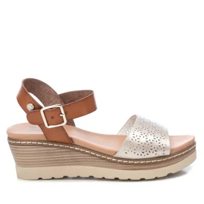 Xti Women's Wedge Sandals In Gold