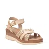 Xti Women's Wedge Sandals In Ice In Blue