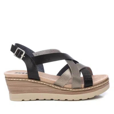 Xti Women's Wedge Sandals In Plumb In Multi