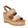 Xti Women's Wedge Sandals In Taupe In Grey