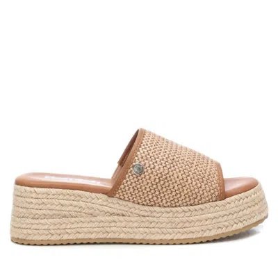 Xti Women's Wedge Sandals In Taupe In Grey