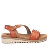 Xti Women's Wedge Sandals With Gold Studs In Multi