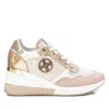 Xti Women's Wedge Sneaker In Gold In Gold