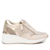 Xti Women's Wedge Sneakers By  In Beige