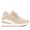 Xti Women's Trainer Sneakers In Beige In Beige