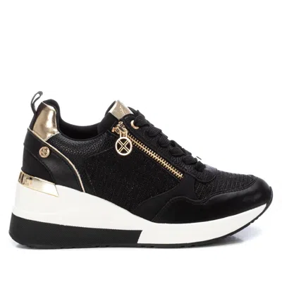 Xti Women's Wedge Sneakers By  In Black