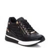 Xti Women's Trainer Sneakers In Black In Black