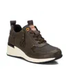 Xti Women's Wedge Sneakers In Khaki In Green