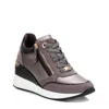Xti Women's Wedge Sneakers In Rust/copper In Grey