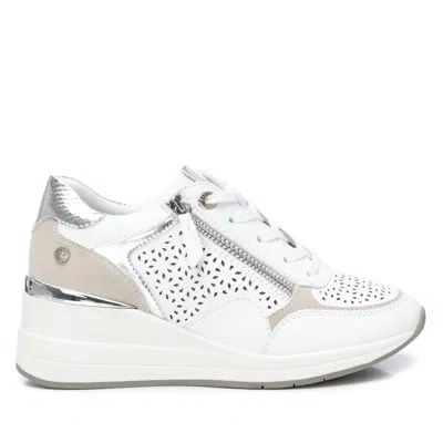 Xti Women's Wedge Sneakers By  In White