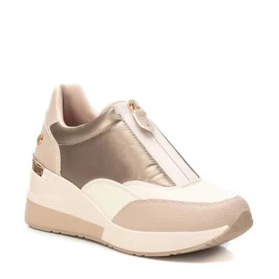 Xti Women's Wedge Sneakers In Beige/khaki In Multi