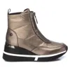 Xti Women's Wedge Sport Booties In Plumb Copper In Multi