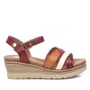 Shop Xti Women's Wedge Strappy Sandals By  In Blue